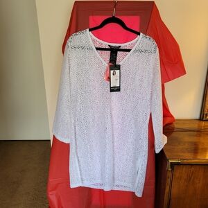 Mario Serrani Cover Top BNWT (313)